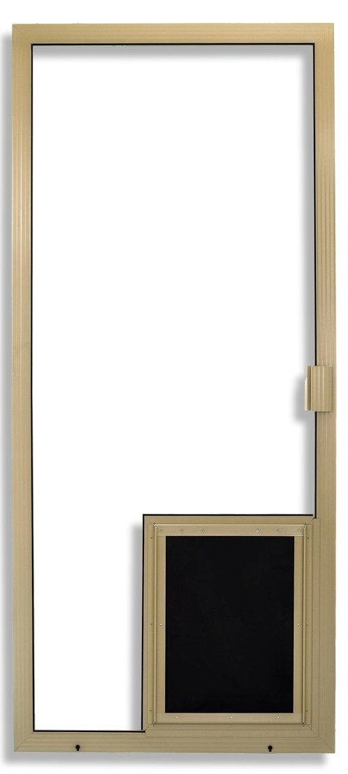 Sliding Screen Door Tan option